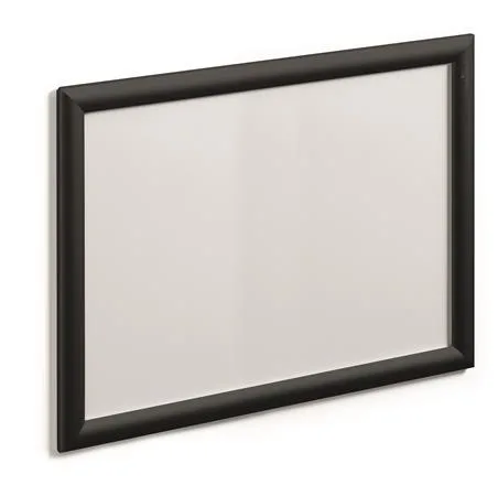 Tabuľa na plagáty, nástenná, A3, hliníkový rám, DURABLE, čierna 2