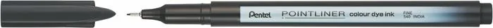 Liner, 0,4 mm, PENTEL "Pointliner", čierny 2