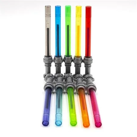 Gélové pero, sada, 0,7 mm, svetelný meč, LEGO "Star Wars", 10 rôznych farieb 2