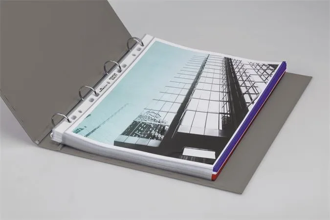 Euroobal, PP, A4, 80 mikr., DURABLE "Prémium", modrý 2