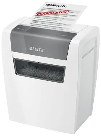 Skartovací stroj, konfety, 6 listov, LEITZ "IQ Home" 3