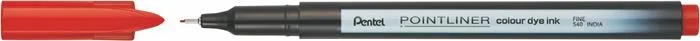 Liner, 0,4 mm, PENTEL "Pointliner", červený 2