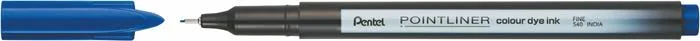 Liner, 0,4 mm, PENTEL "Pointliner", tmavomodrý 2
