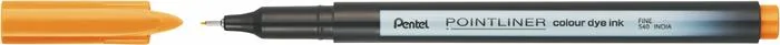 Liner, 0,4 mm, PENTEL "Pointliner", sunset oranžový 2