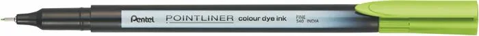 Liner, 0,4 mm, PENTEL "Pointliner", jablkovo zelený 2