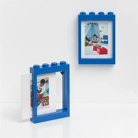 Obrazový rám, 10x15 cm, LEGO, modrý 2