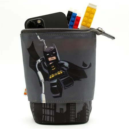 Peračník, na zips, pop-up, LEGO "Super Heroes Batman", sivý, vzorovaný 2