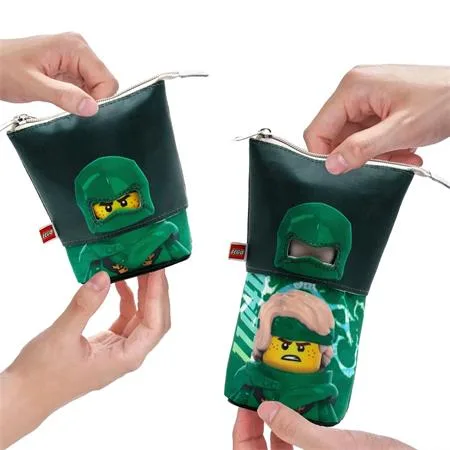 Peračník, na zips, pop-up, LEGO "Ninjago Lloyd", čierny-zelený, vzorovaný 2