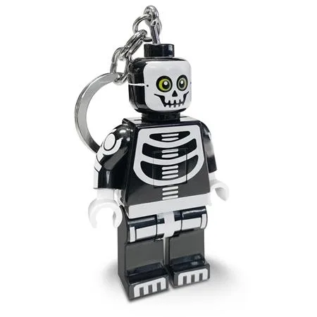 Kľúčenka, s LED svetlom, LEGO "Skeleton Guy" 3