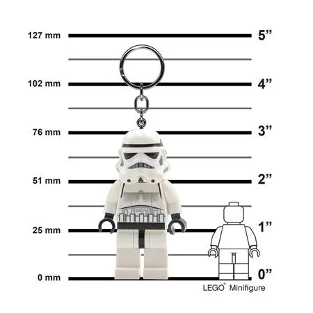 Kľúčenka, s LED svetlom, LEGO  Star Wars Stormtrooper" 3