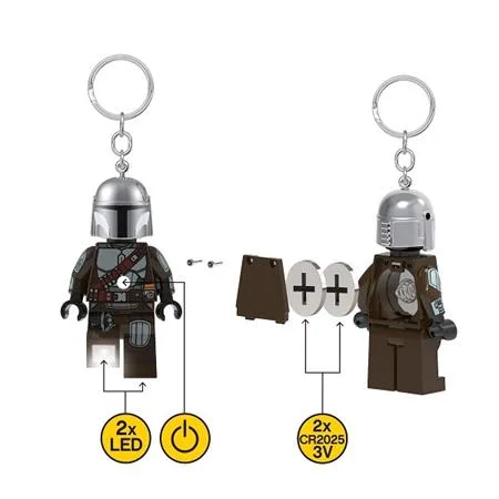 Kľúčenka, s LED svetlom, LEGO "Star Wars The Mandolarian 2" 2