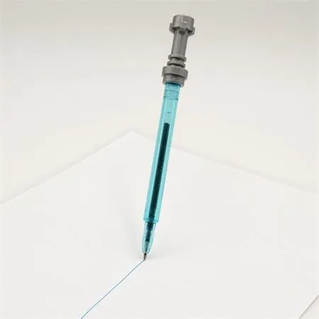Gélové pero 0,7 mm, svetelný meč, LEGO "Star Wars", azúrovo modré 2