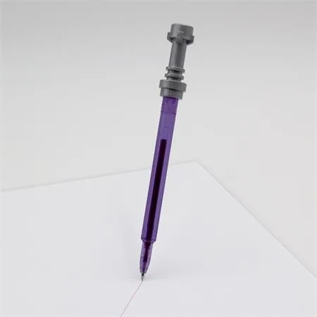 Gélové pero 0,7 mm, svetelný meč, LEGO "Star Wars", fialové 2