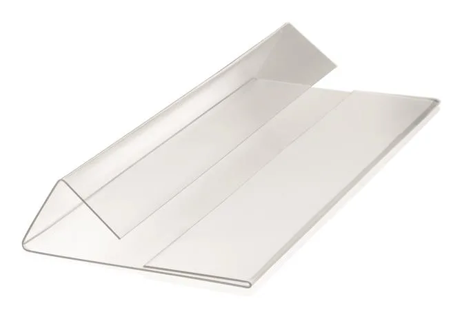 Logistické vrecko,  skladacie, 1/2 A5, hotizontálne, DURABLE "HARD COVER", priehľadné 3