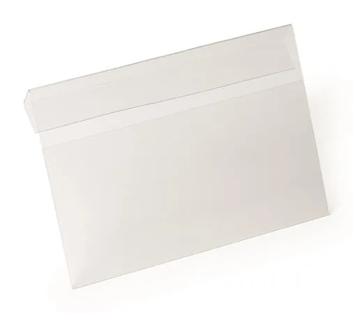Logistické vrecko, skladacie, A5, hotizontálne, DURABLE "HARD COVER", priehľadné 2