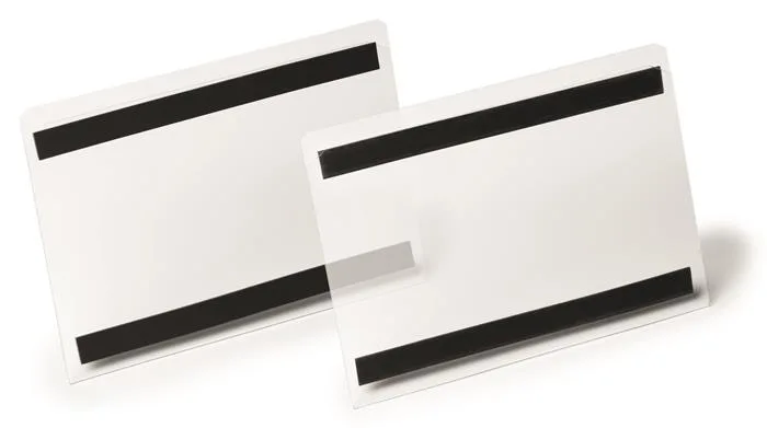 Logistické vrecko, magnetické, A5, hotizontálne, DURABLE "HARD COVER", priehľadné 2