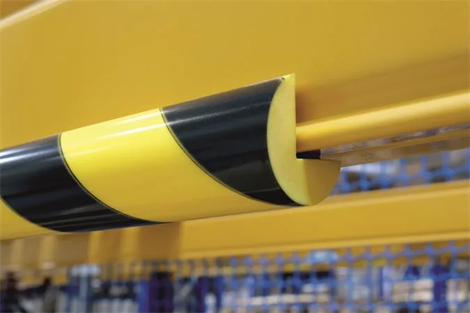 Ochranný profil na hrany, magnetický, DURABLE "C25R", žltý-čierny 3
