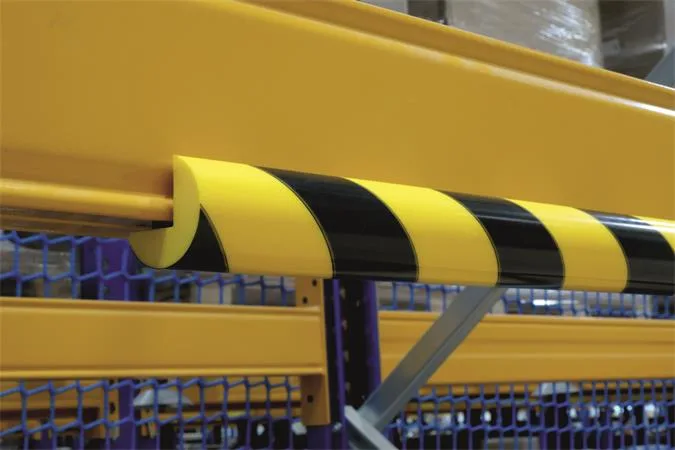 Ochranný profil na hrany, magnetický, DURABLE "C25R", žltý-čierny 5