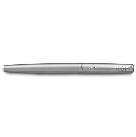 Plniace pero, klip a telo striebornej farby, PARKER "Royal Jotter" 2