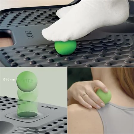 Podložka proti únave na prácu postojačky, ergonomická, LEITZ "Ergo Active" 5