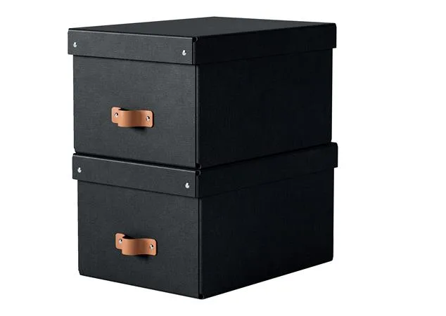 Úložný box, veľkosť M, LEITZ "Puro", čierny 2