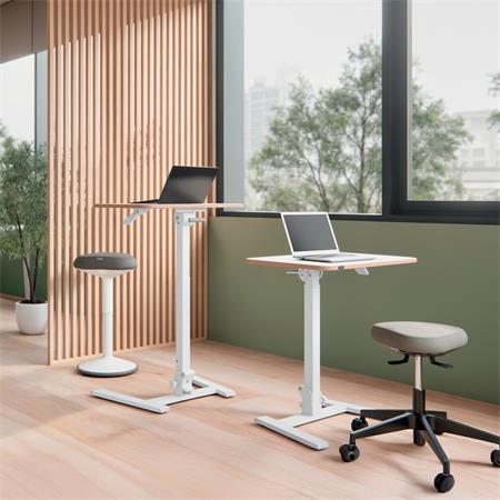 Výškovo nastaviteľný skladací ergonomický stôl, LEITZ "Ergo" 7