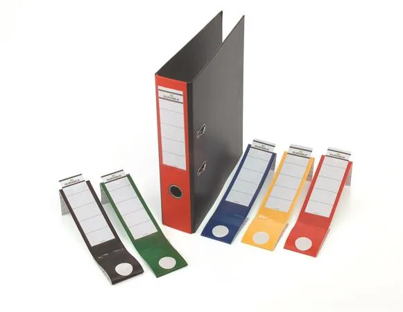Chrbtový štítok, pre zakladače, samolepiaci, 60 x 390 mm, DURABLE „ORDOFIX®“, modrý 4
