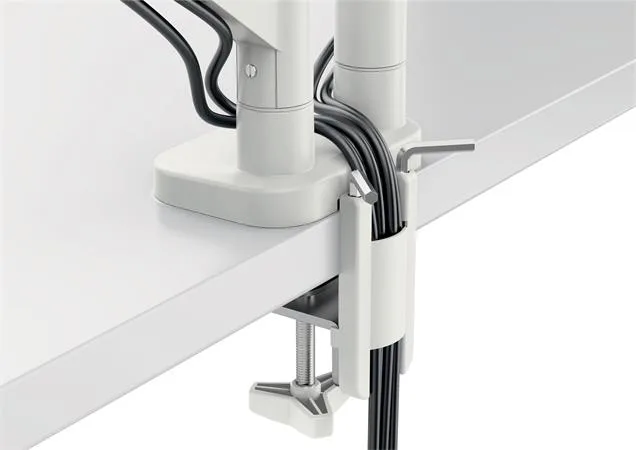 Rameno na dva monitor, LEITZ "Ergo Dual", svetlosivá 3
