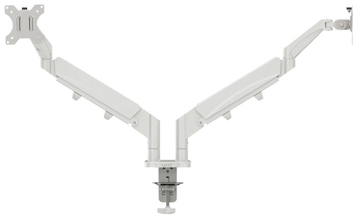 Rameno na dva monitor, LEITZ "Ergo Dual", svetlosivá 8