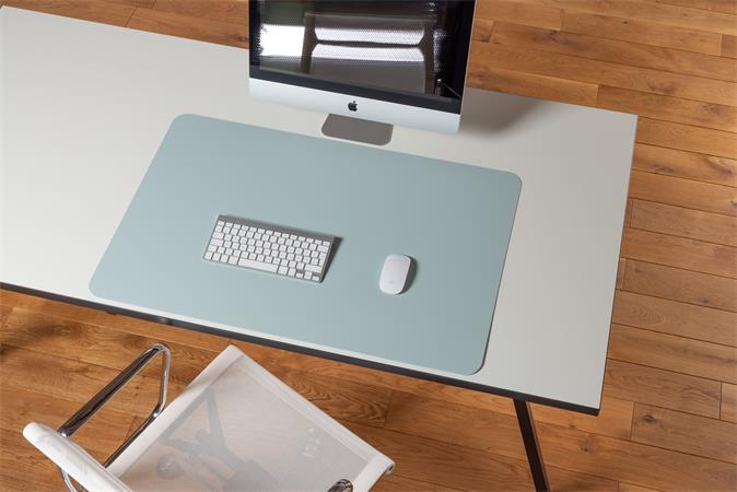 Podložka na stôl, PP, 90x60 cm, RS OFFICE, "Puro Sens Stijl Soft Aqua" 2