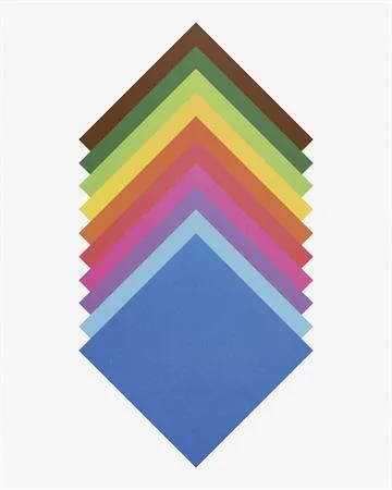 Origami papier, 20x20 cm, 70 g, 100 listov, FOLIA, rôzne farby 4