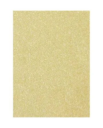 Dekoračný kartón, trblietavý, 1 stranný, 50x70 cm, 300 g, 5 listov, FOLIA, zlatý 2