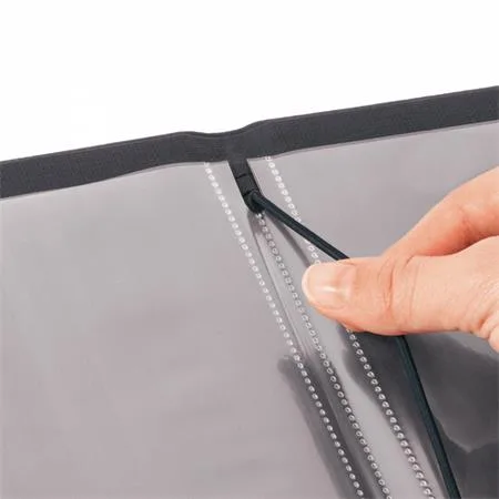 Obal na jedálny lístok, A4, tvrdá obálka, bez nápisu, SIGEL, čierny 3