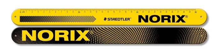 Pravítko, flexibilné, nacvakávacie, 30 cm, STAEDTLER, "Norix® 565" 9