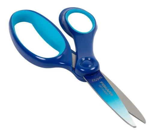 Nožnice, školské 15 cm, pre ľavákov, FISKARS, ombre modré 2