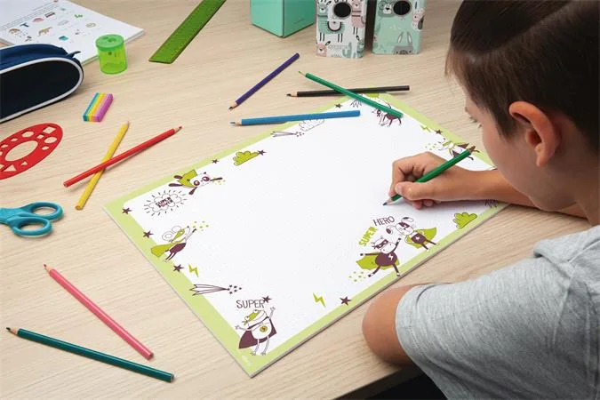 Podložka na stôl , A3, detská, SIGEL "Malí hrdinovia" 2
