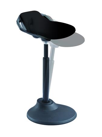Stolička, ergonomická ALBA "Flexy", čierna 3