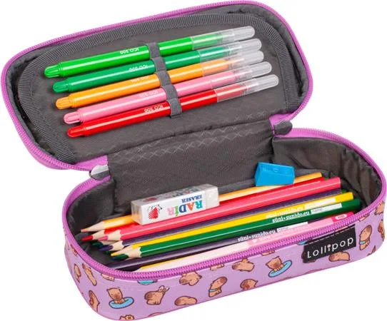 Peračník, na zips, LIZZYSULI, Lollipop Capybara 3