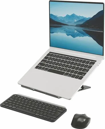 Stojan na notebook, prenosný, FELLOWES "Alumia™, čierny 9