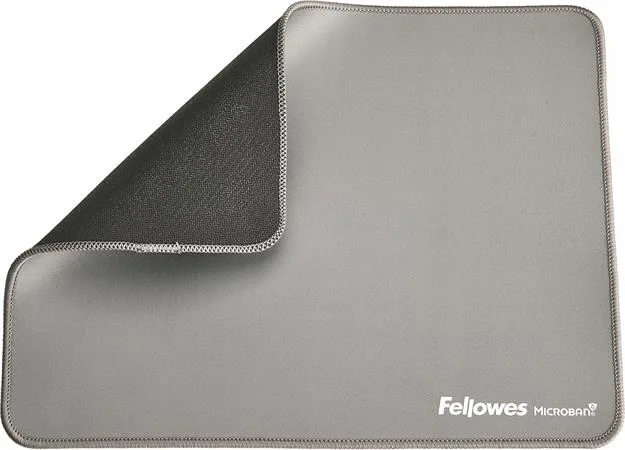Podložka pod myš, textilný povrch, veľkosť XL, FELLOWES "Breyta", sivá 2