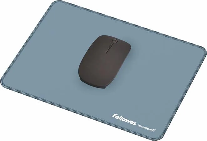 Podložka pod myš, textilný povrch, veľkosť XL, FELLOWES "Breyta", modrá 6