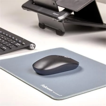 Podložka pod myš, textilný povrch, veľkosť XL, FELLOWES "Breyta", modrá 7