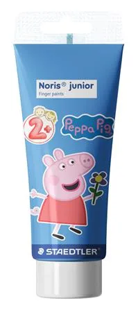 Prstové farby, STAEDTLER "Noris® junior 8814", Peppa Pig, 4 farby 6