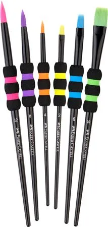 Štetec, sada, no. 2-4-6-8-10-12, FABER-CASTELL 2