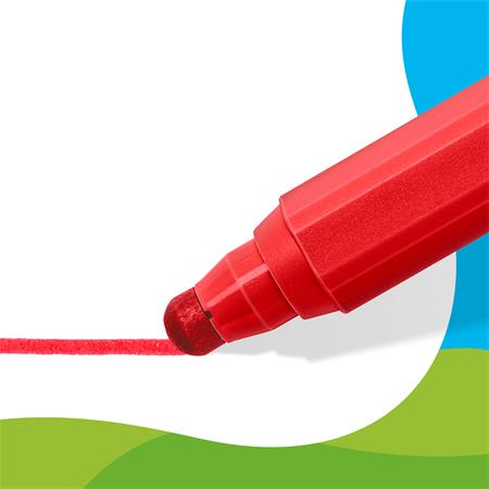 Fixky, sada, 2,5 mm, vyprateľné, jumbo, STAEDTLER „Noris® junior 329”, Peppa Pig, 6 farieb 4