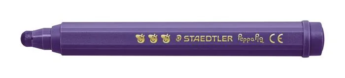 Fixky, sada, 2,5 mm, vyprateľné, jumbo, STAEDTLER „Noris® junior 329”, Peppa Pig, 12 farieb 4