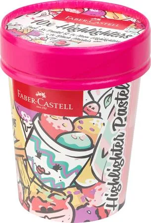 Zvýrazňovač, 1-5 mm, FABER-CASTELL "Textliner 46", 10 rôznych pastelových farieb 2