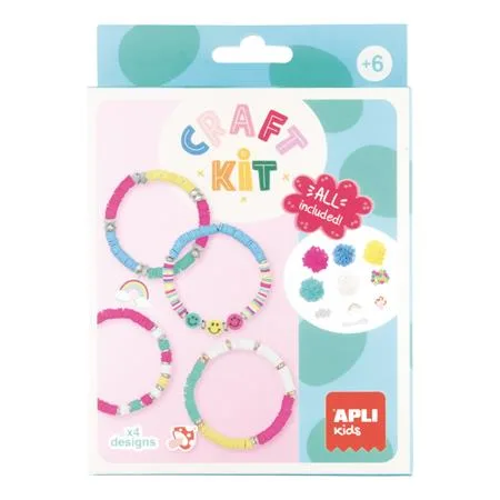 Kreatívna sada na výrobu náramkov, APLI Kids „Craft Kit 5