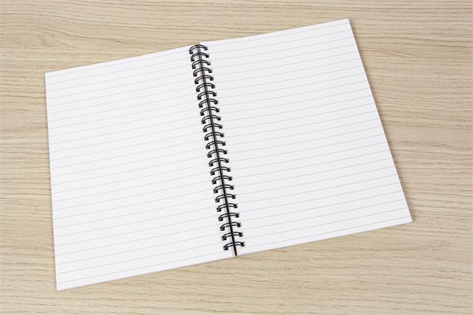 Špirálový zošit, A5, linajkový, 80 lap, mäkká obálka, SIGEL "Quicknote", žltý-sivý 2