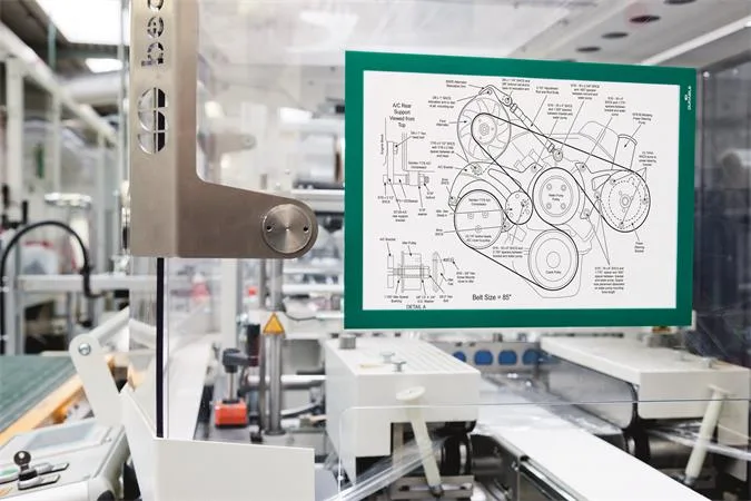 Informačný panel, A4, samolepiaca zadná strana, DURABLE "DURAFRAME®", zelený 5
